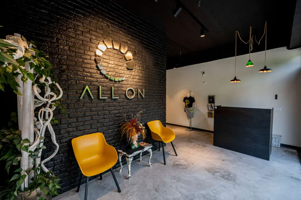 Recepción del centro Allonugao